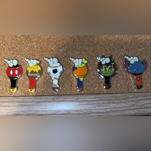 Colorful Bubble wand Enamel Pins Set